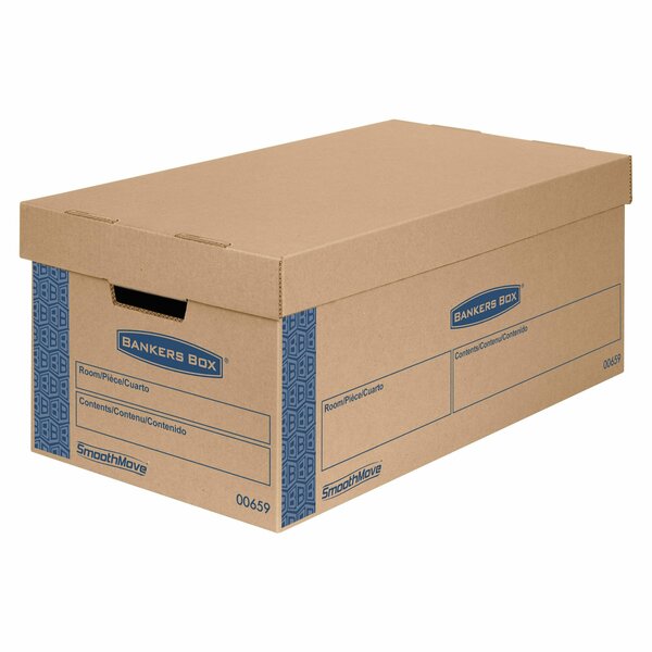 Bankers Box Moving Boxes, S, PK8 0065901